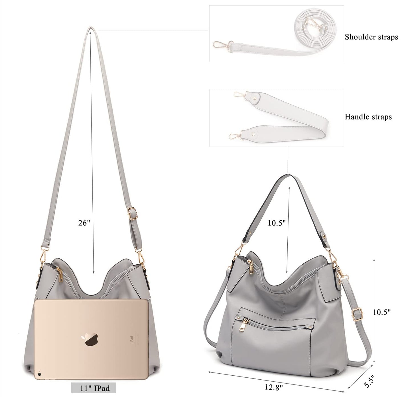 ChicCrossbody: Women's Tote & Wallet Set