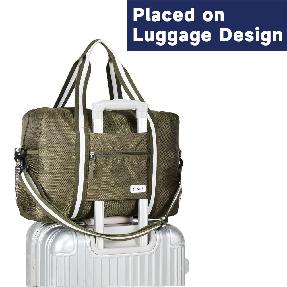 TravelLite Foldable Waterproof Duffle Tote Bag