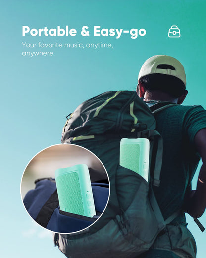 EchoVibe: Portable Waterproof Bluetooth Speaker