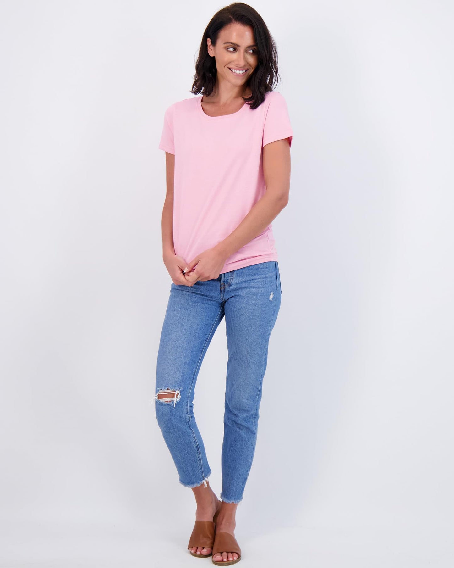 Essentials Women's Classic Crew Tee 4-Pack