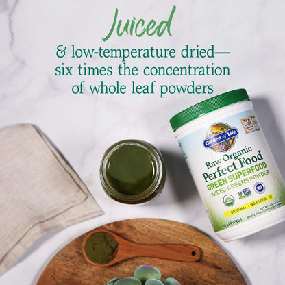 GreenVitality Superfood Powder - Juiced Greens Blend