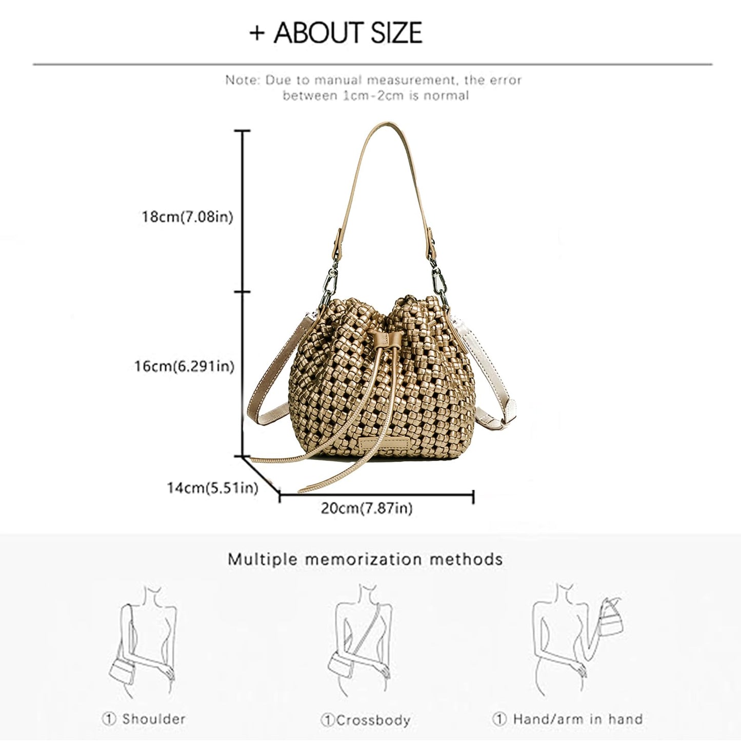 Hollow Bucket Tote Bag