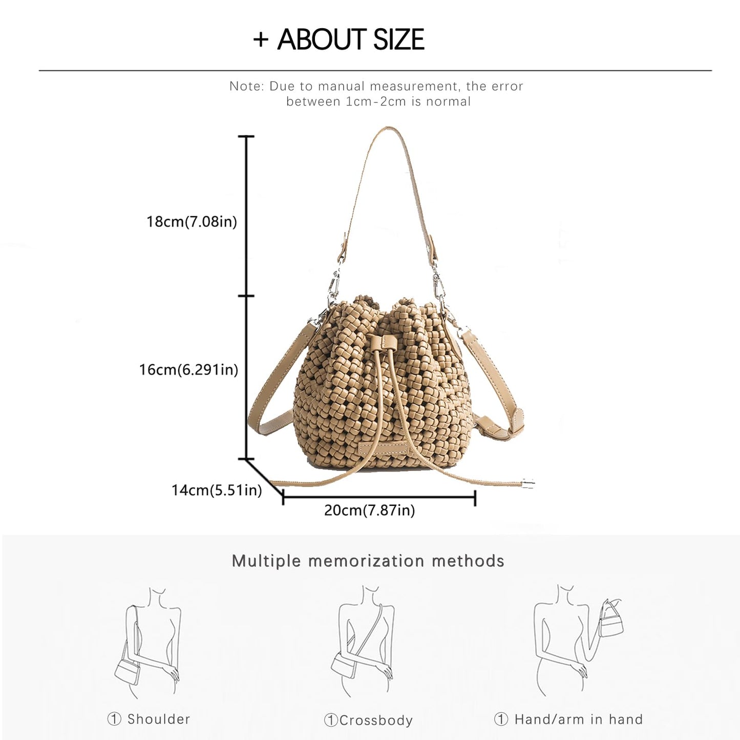 Hollow Bucket Tote Bag