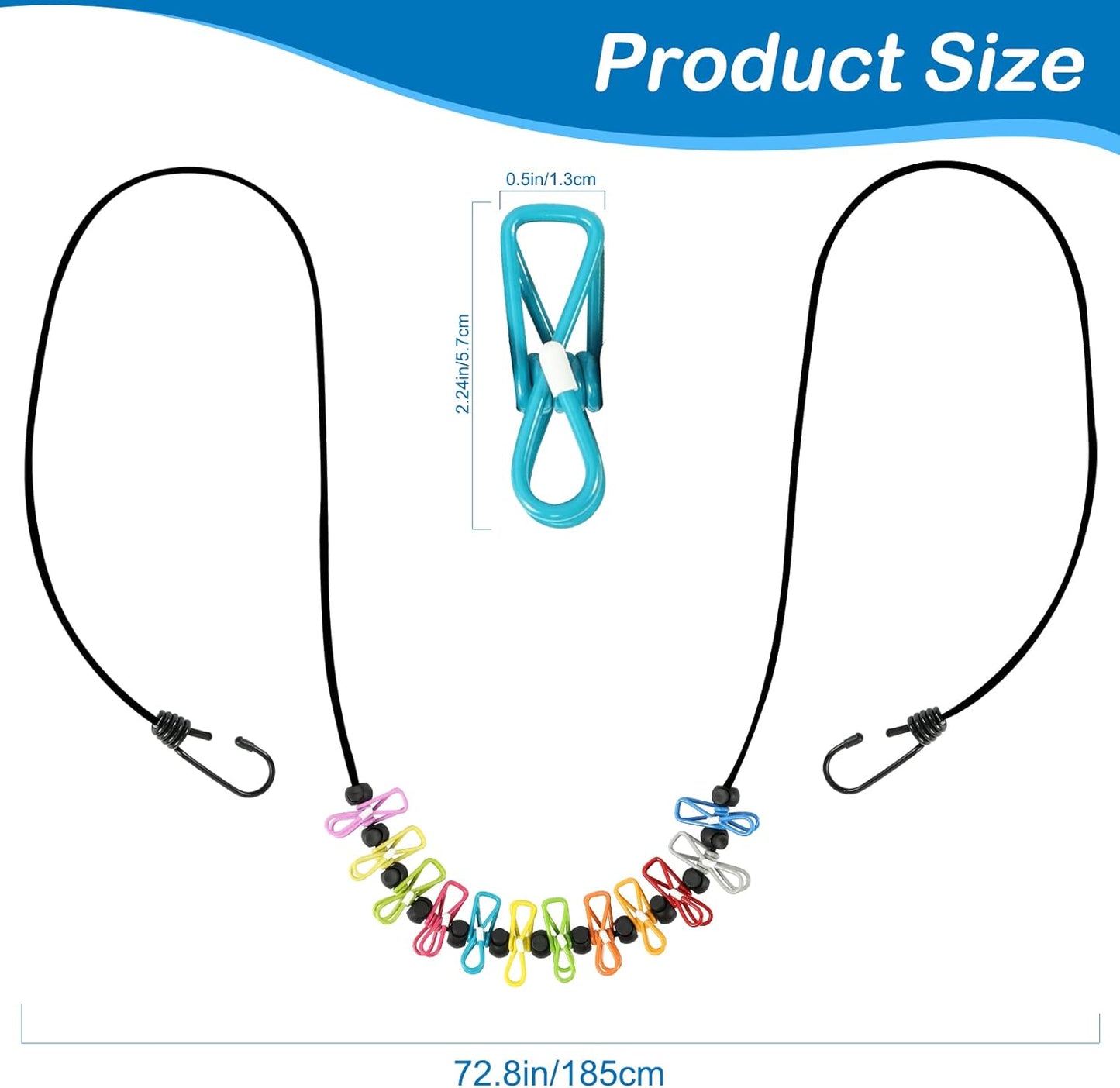 TravelLine 12Clip Clothesline