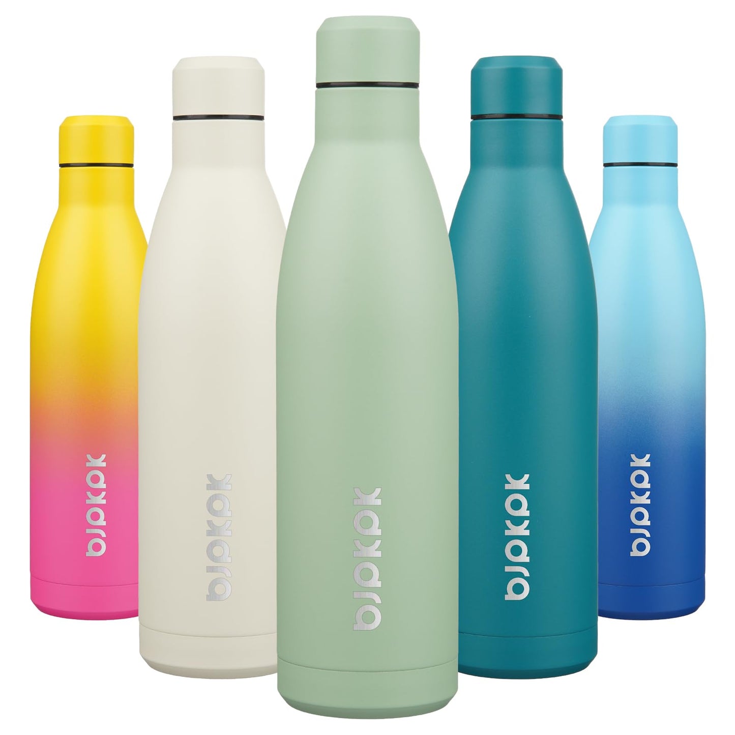 ChillPro 17oz Turquoise Insulated Sports Bottle