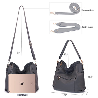 ChicCrossbody: Women's Tote & Wallet Set