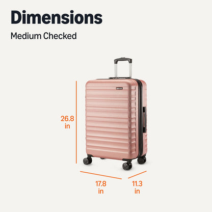 Rose Gold Hardside Carry-On