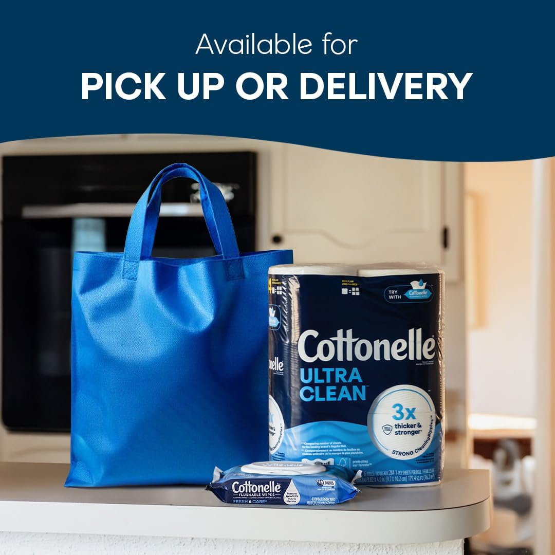 Cottonelle Ultra CleanRipples 24 Mega Rolls Pack