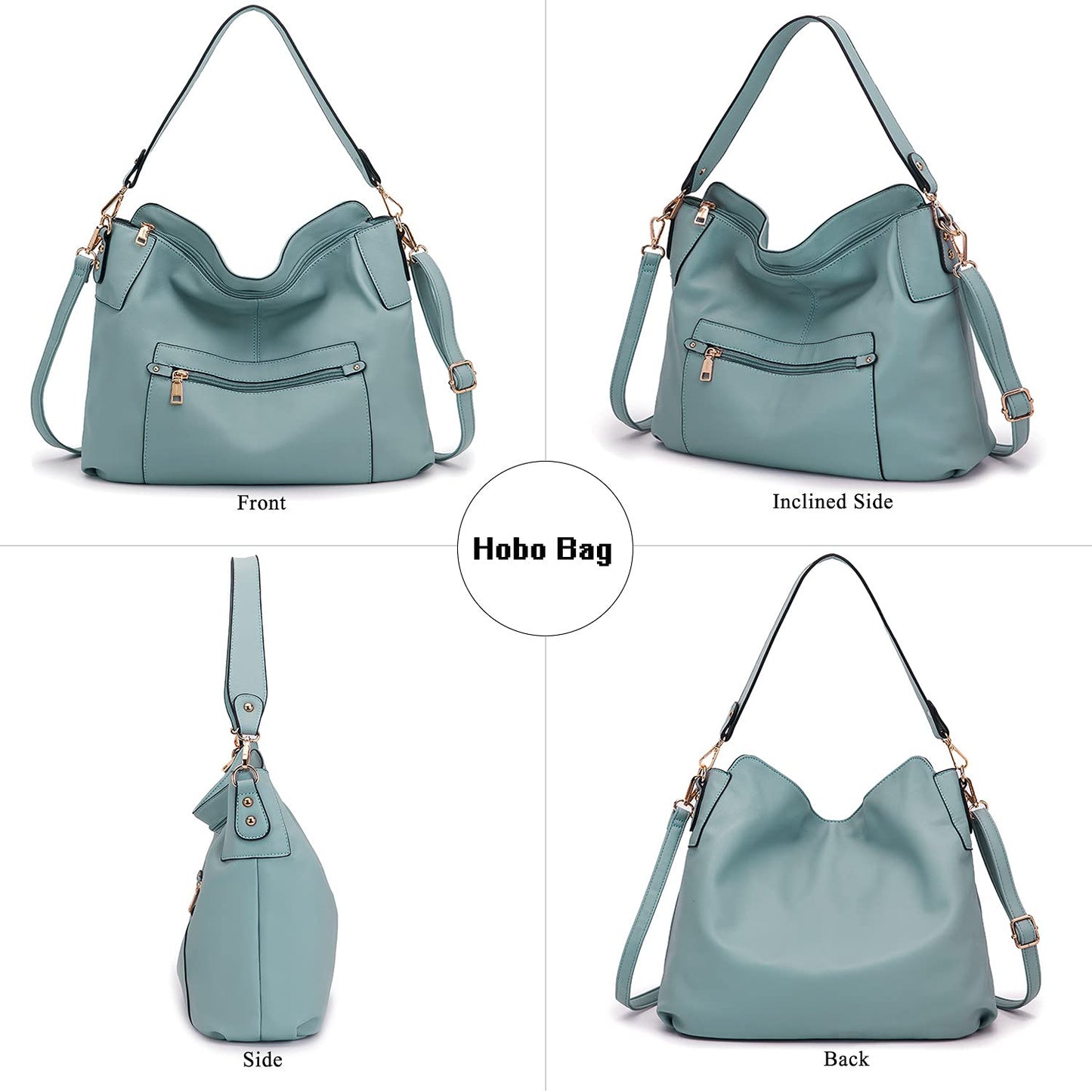 ChicCrossbody: Women's Tote & Wallet Set