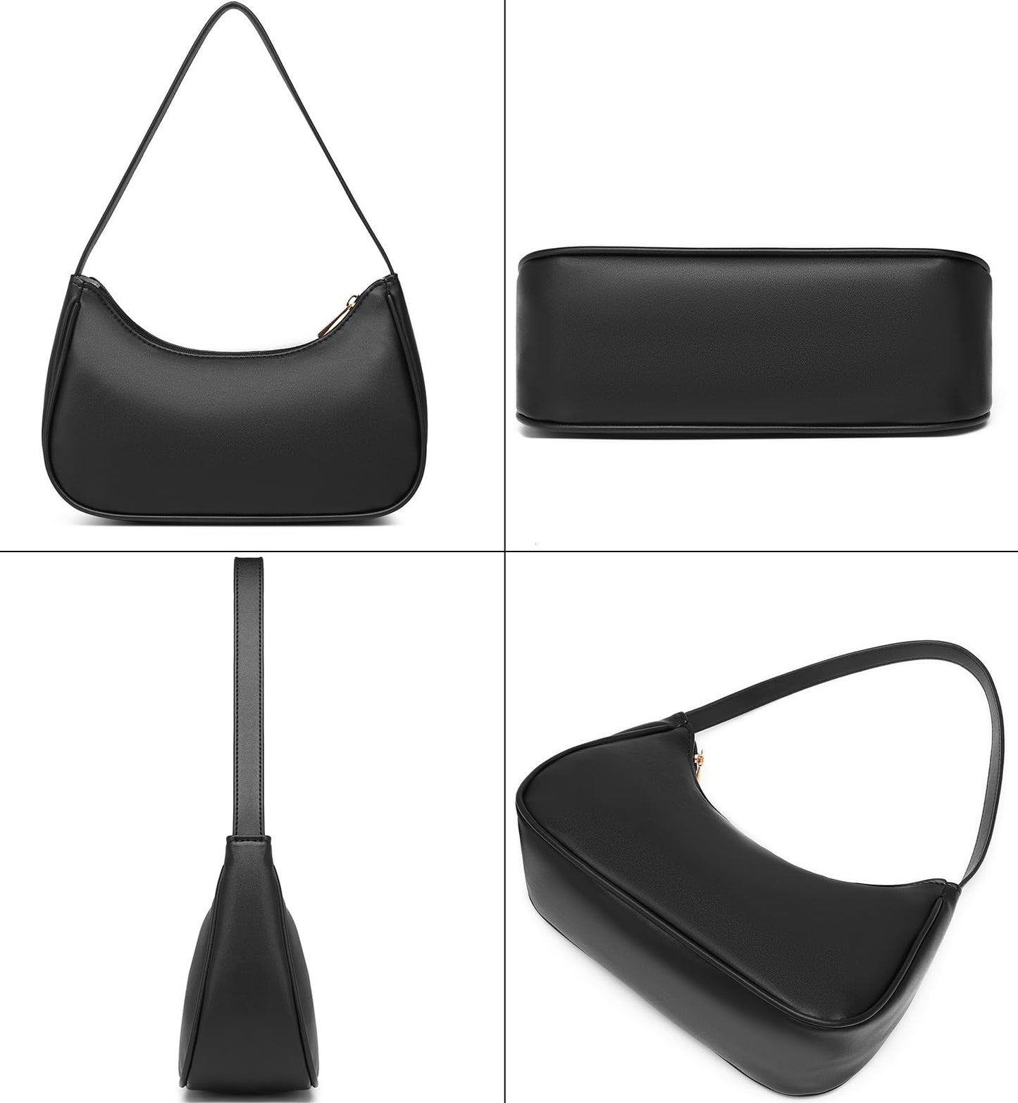 Afashor Retro Vegan Leather Sling Tote Bag