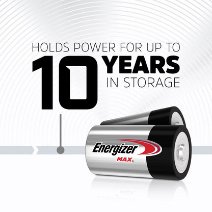 Energizer Premium D Alkaline Batteries 8-Pack