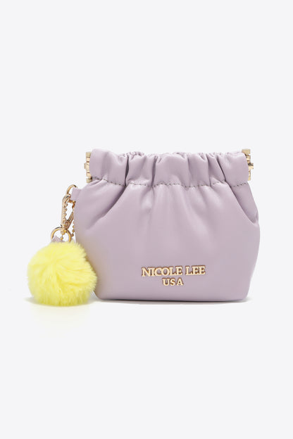 Nicole Lee USA Faux Leather Pouch - Premium Handbags from Trendsi - Just $22.99! Shop now at Handbags Specialist Headquarter