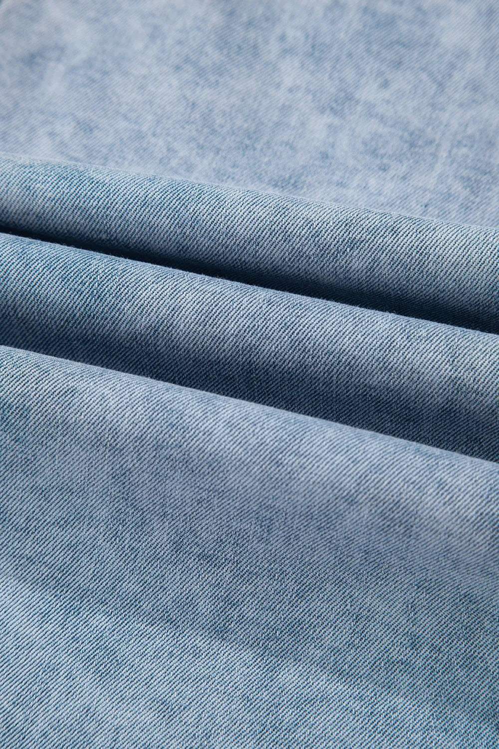 Mineral Wash Denim Frayed U Neck Sleeveless Top - Premium Women / Jeans & Denim from Trendsi - Just $30.96! Shop now at Handbags Specialist Headquarter