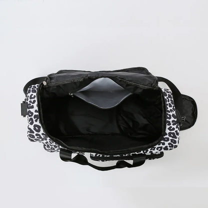 Oxford Cloth Animal Print Travel Bag - Premium travel-bag from Trendsi - Just $44.99! Shop now at Handbags Specialist Headquarter