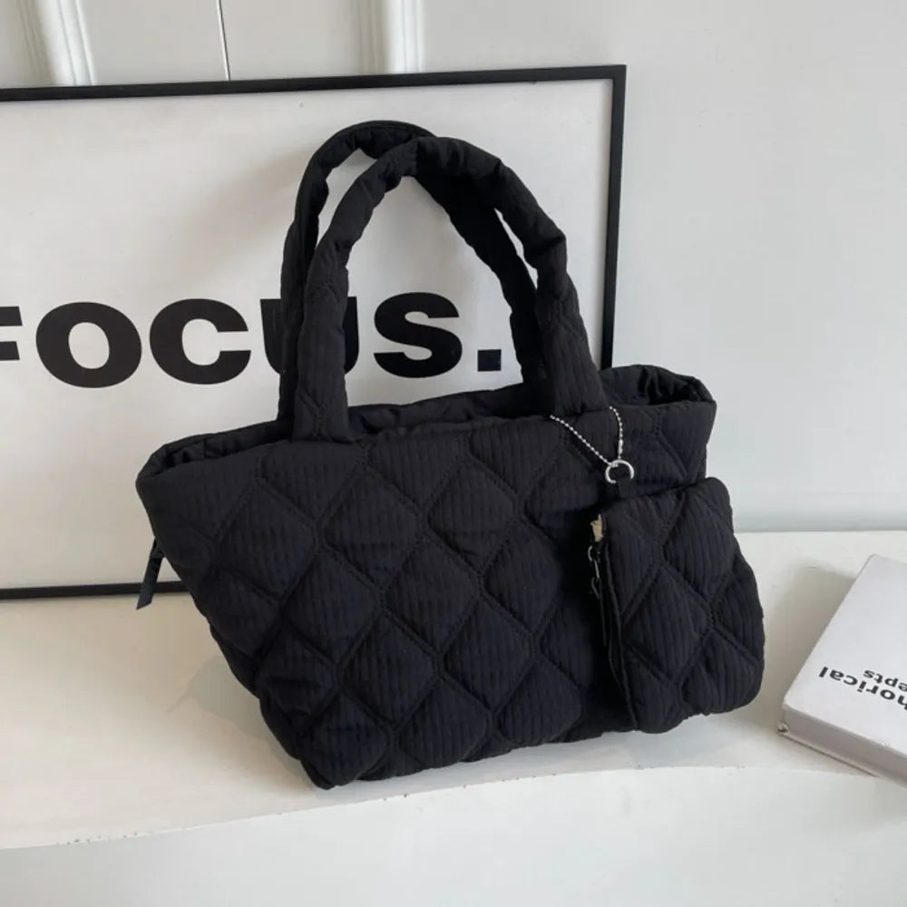 Polyester Medium Tote Bag - Premium Tote Bag from Trendsi - Just $32.99! Shop now at Handbags Specialist Headquarter