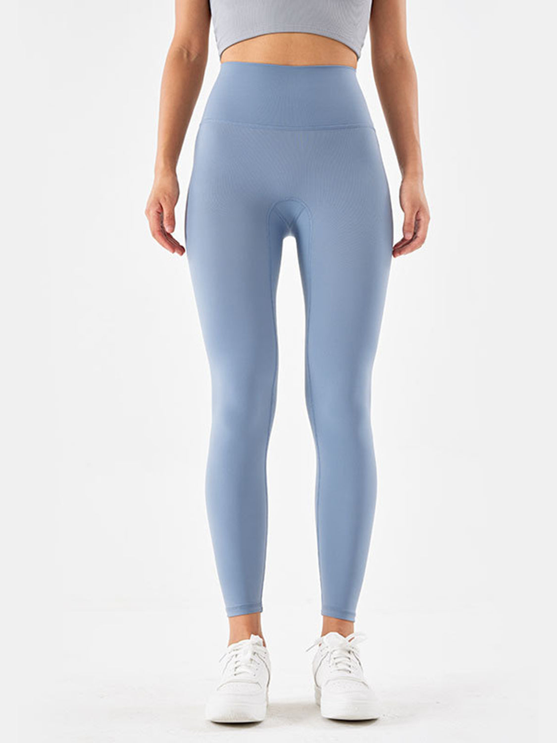 Wide Waistband Sports Leggings - Premium Leggings from Trendsi - Just $52.05! Shop now at Handbags Specialist Headquarter