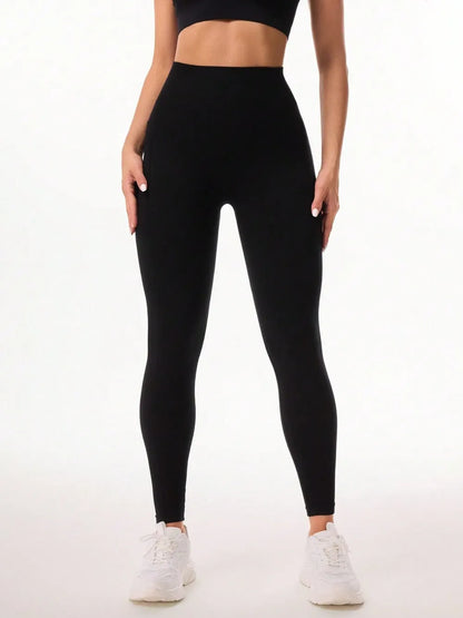 Pocketed High Waist Active Leggings - Premium Leggings from Trendsi - Just $40.35! Shop now at Handbags Specialist Headquarter