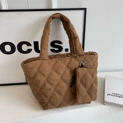 Polyester Medium Tote Bag - Premium Tote Bag from Trendsi - Just $32.99! Shop now at Handbags Specialist Headquarter