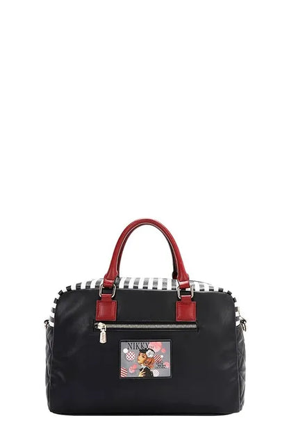 Nicole Lee USA Eco-Leather Boston Bag - Premium Tote Bag from Trendsi - Just $57.99! Shop now at Handbags Specialist Headquarter