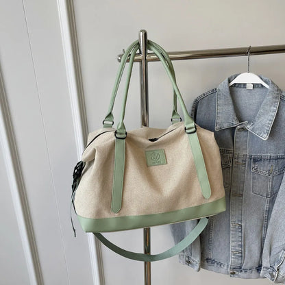 Contrast Travel Bag - Premium travel-bag from Trendsi - Just $44.99! Shop now at Handbags Specialist Headquarter