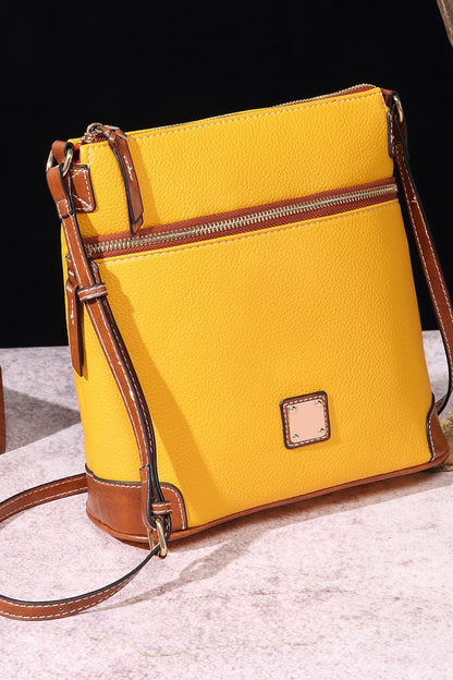 PU Leather Crossbody Bag - Premium handbags from Trendsi - Just $44.99! Shop now at Handbags Specialist Headquarter