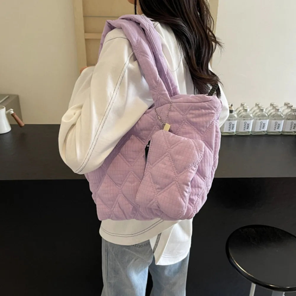 Polyester Medium Tote Bag - Premium Tote Bag from Trendsi - Just $32.99! Shop now at Handbags Specialist Headquarter