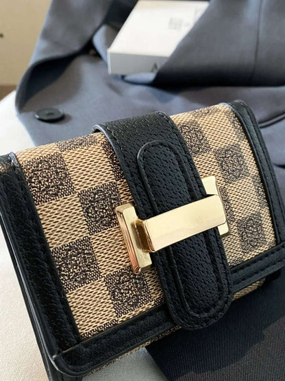 Printed PU Leather Wallet - Premium Wallet from Trendsi - Just $23.99! Shop now at Handbags Specialist Headquarter