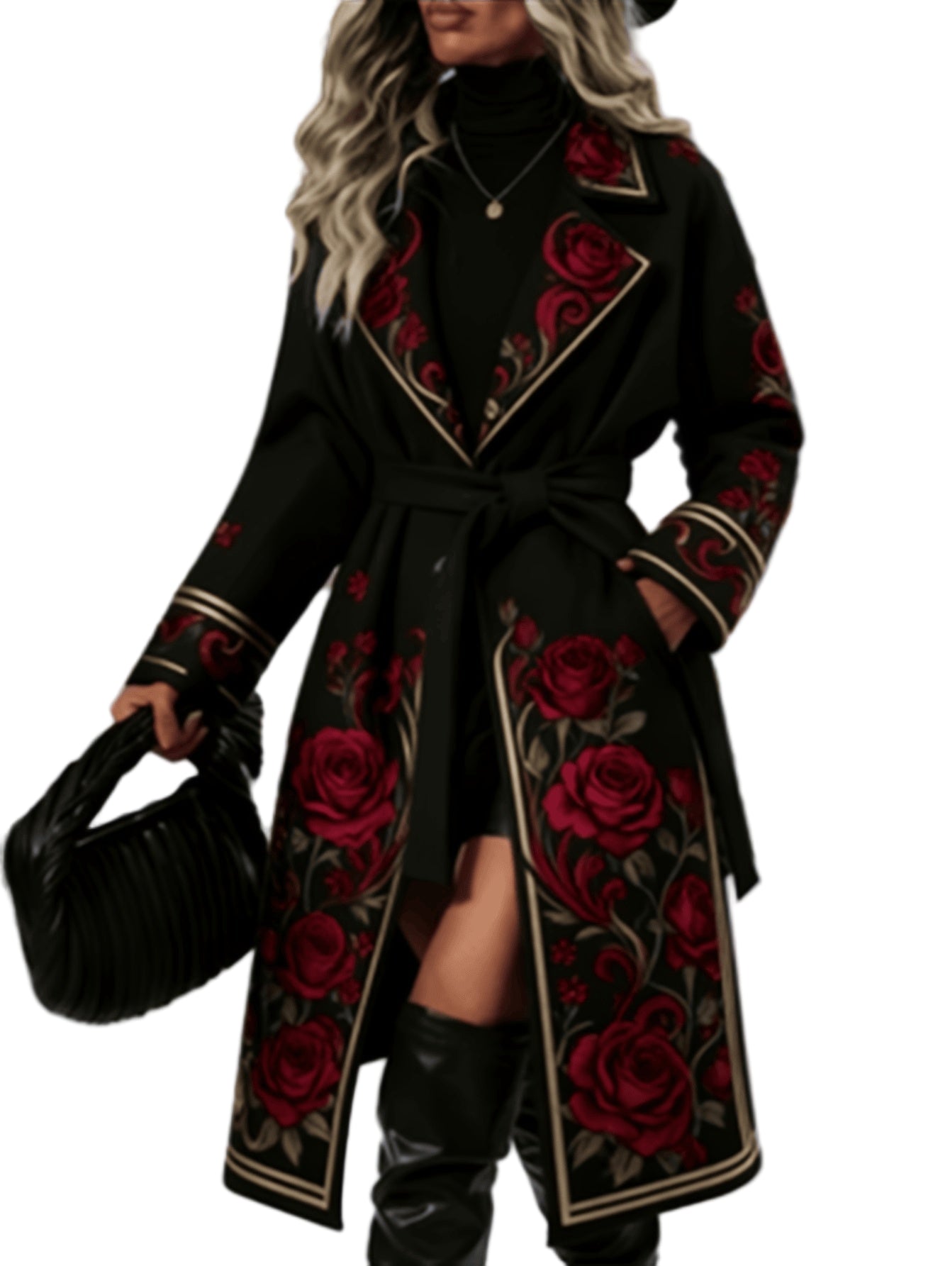 EleganceMax: Luxe Long Coat