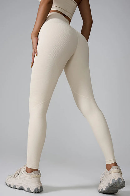 High Waist Active Leggings - Premium Leggings from Trendsi - Just $61.53! Shop now at Handbags Specialist Headquarter