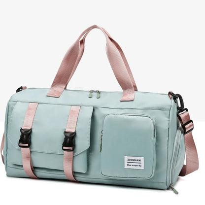 Oxford Cloth Multi-Pocket Travel Bag - Premium travel-bag from Trendsi - Just $39.99! Shop now at Handbags Specialist Headquarter