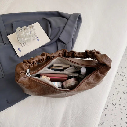 PU Leather Shoulder Bag - Premium handbags from Trendsi - Just $23.99! Shop now at Handbags Specialist Headquarter