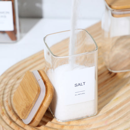 24pc SpiceSaver Glass Jars - 240ml