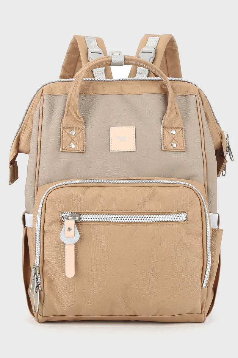 Himawari Waterproof Canvas Backpack Bag with Side Pockets - Premium Backpack Bags from Trendsi - Just $43.99! Shop now at Handbags Specialist Headquarter