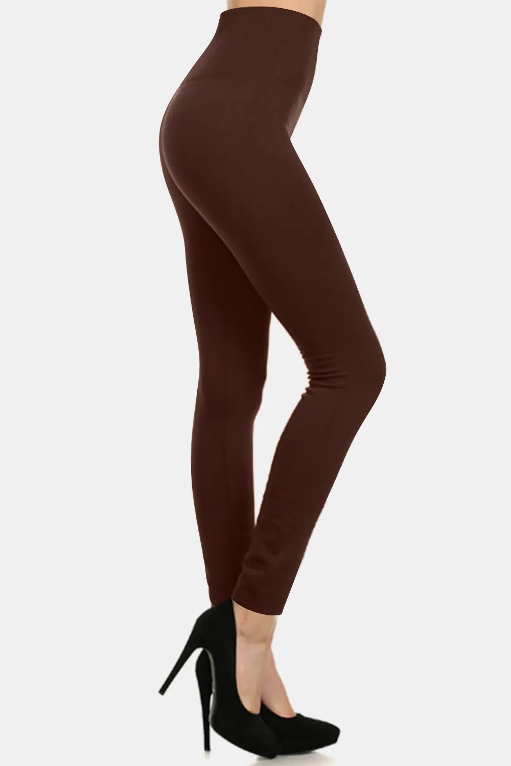 Yelete Full Size Seamless Fleece Lined Leggings - Premium Leggings from Trendsi - Just $17.58! Shop now at Handbags Specialist Headquarter