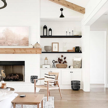 Rustic Farmhouse Shelves (008-40BN)