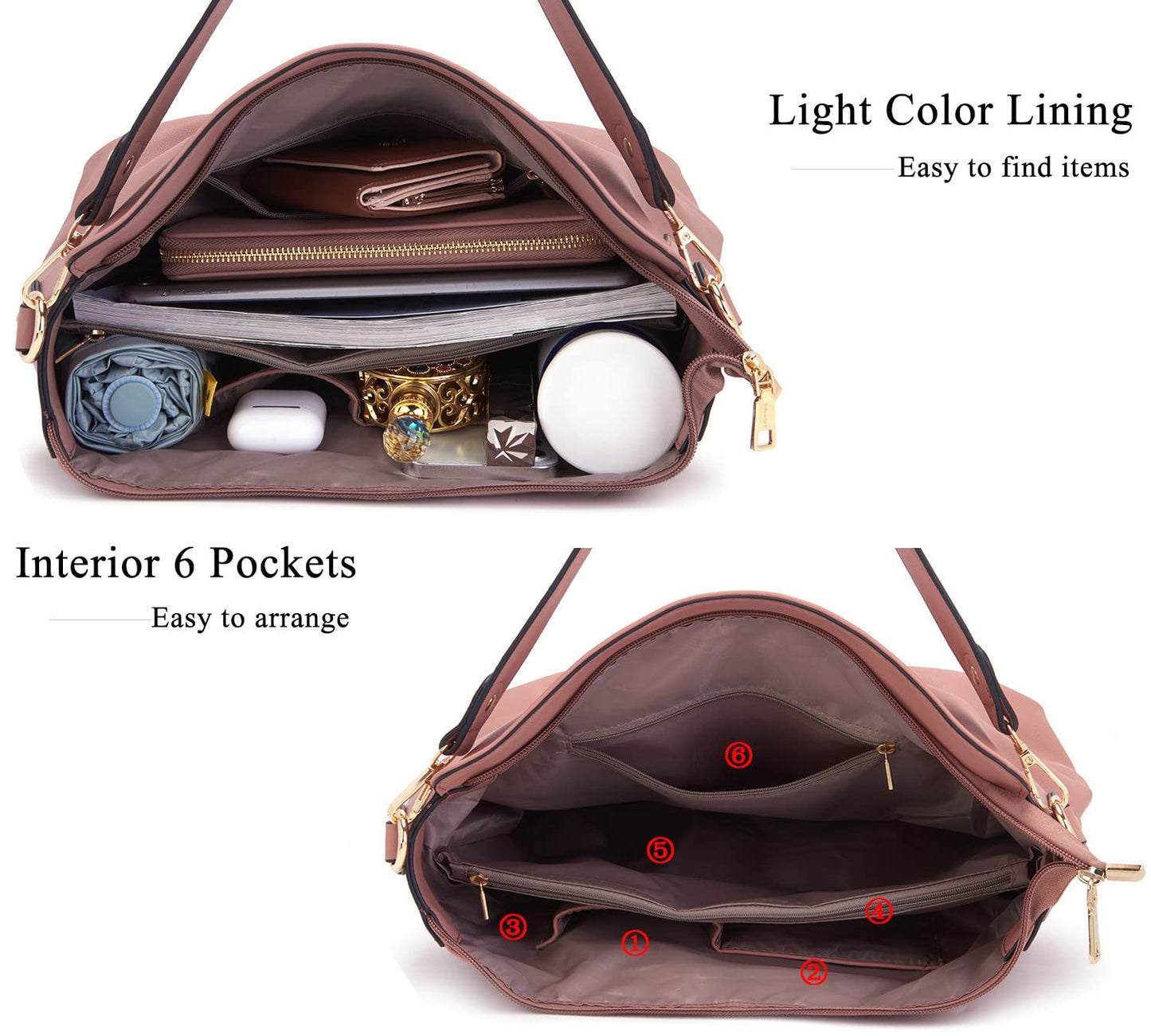 ChicCrossbody: Women's Tote & Wallet Set