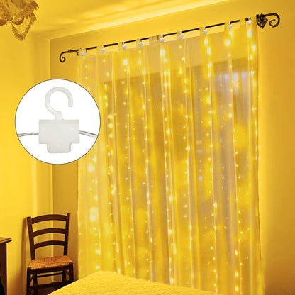 Minetom 300 LED Dimmable Fairy Curtain Lights