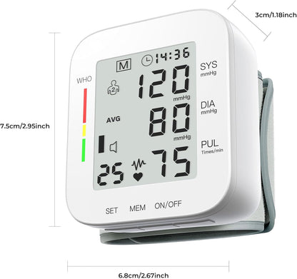 MMIZOO Auto BP Monitor with Large LCD Display