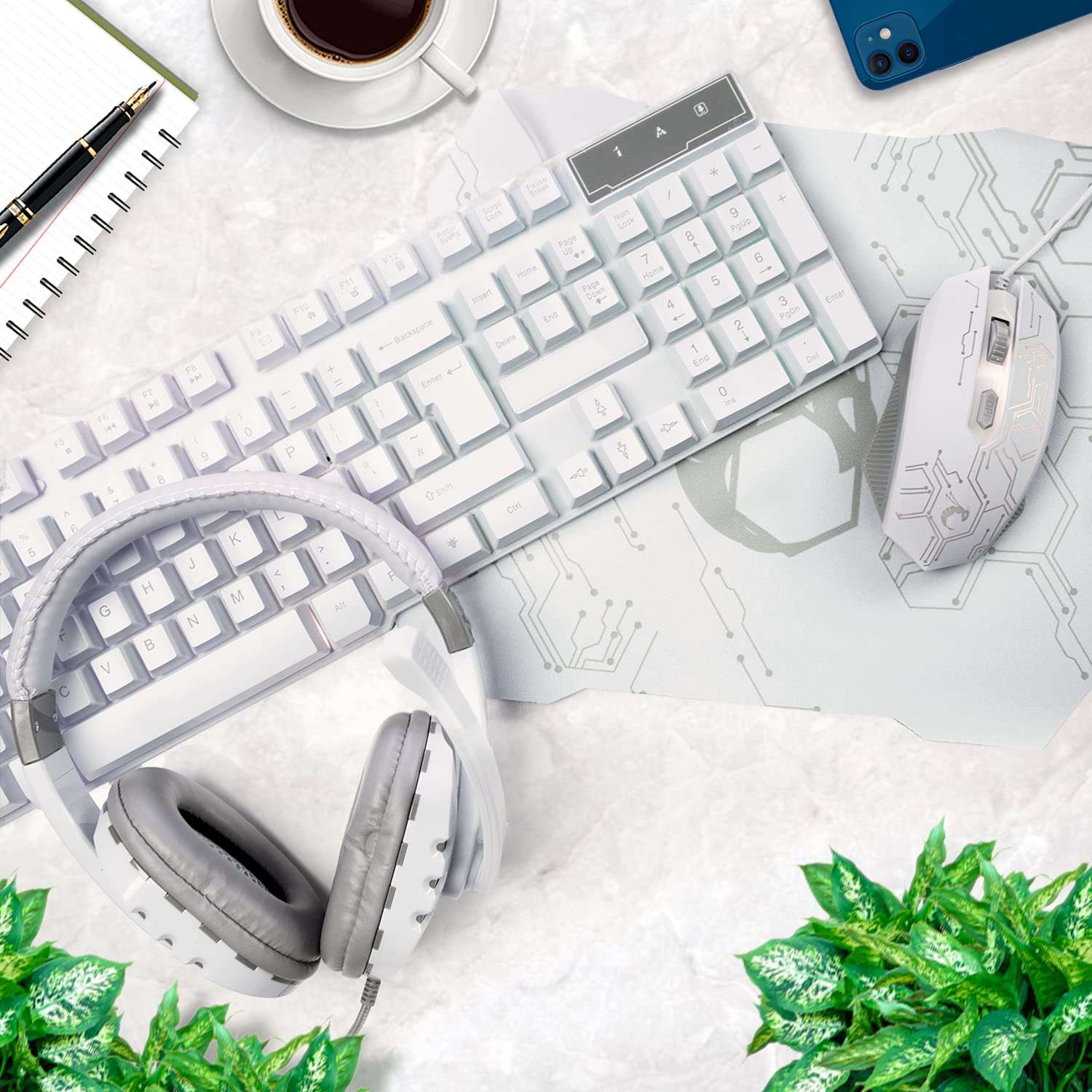 Hornet RX-250: 4-in-1 RGB Gaming Gear Bundle