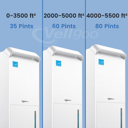 Vellgoo Energy Star Dehumidifier