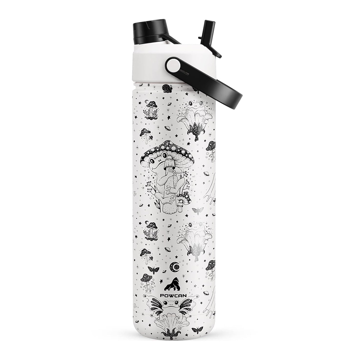ChillKnight 26oz: Dual-Lid Leak-Proof Bottle