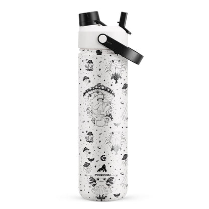 ChillKnight 26oz: Dual-Lid Leak-Proof Bottle