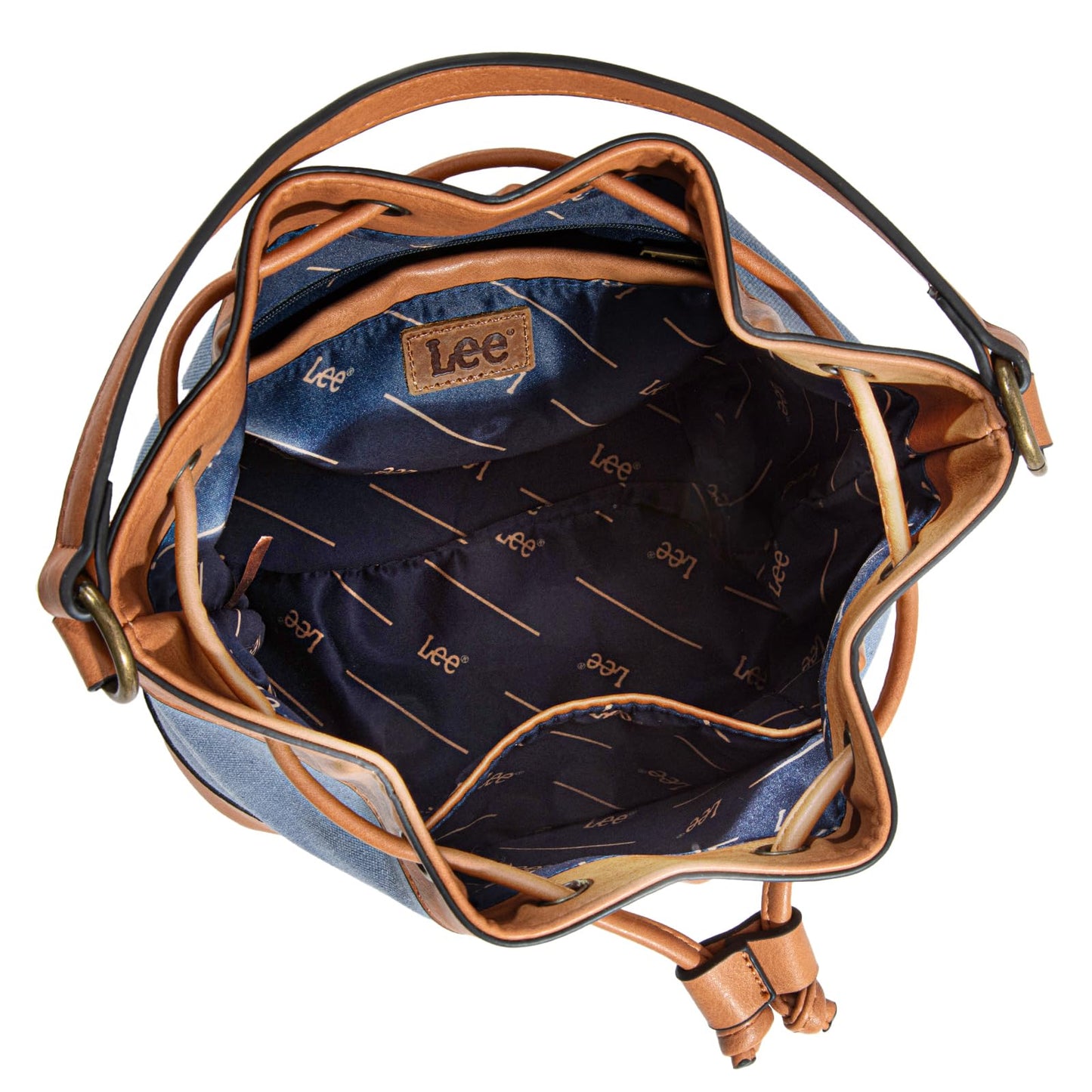 Montana West Lee Drawstring Hobo Bucket Bag