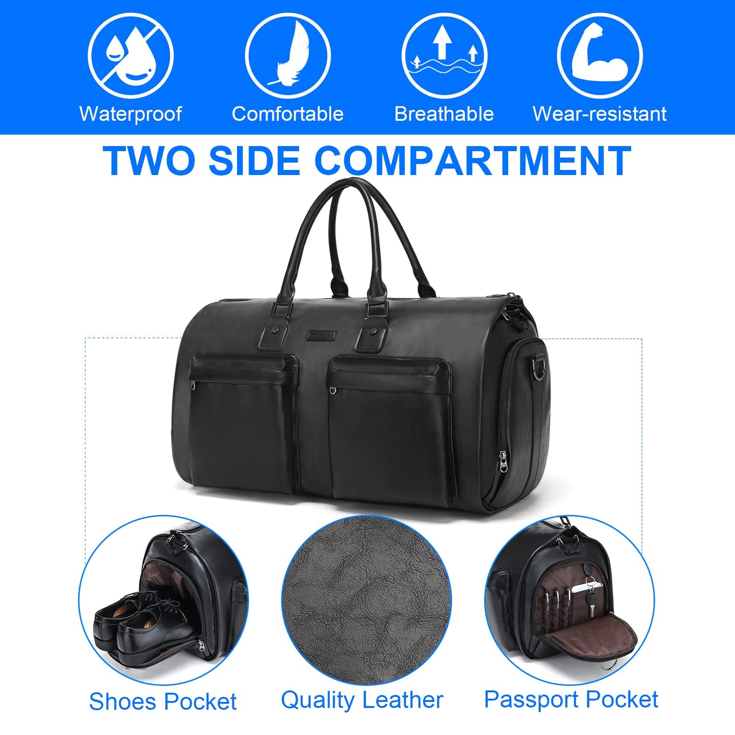 Modoker Travel Garment Bag - Versatile & Stylish