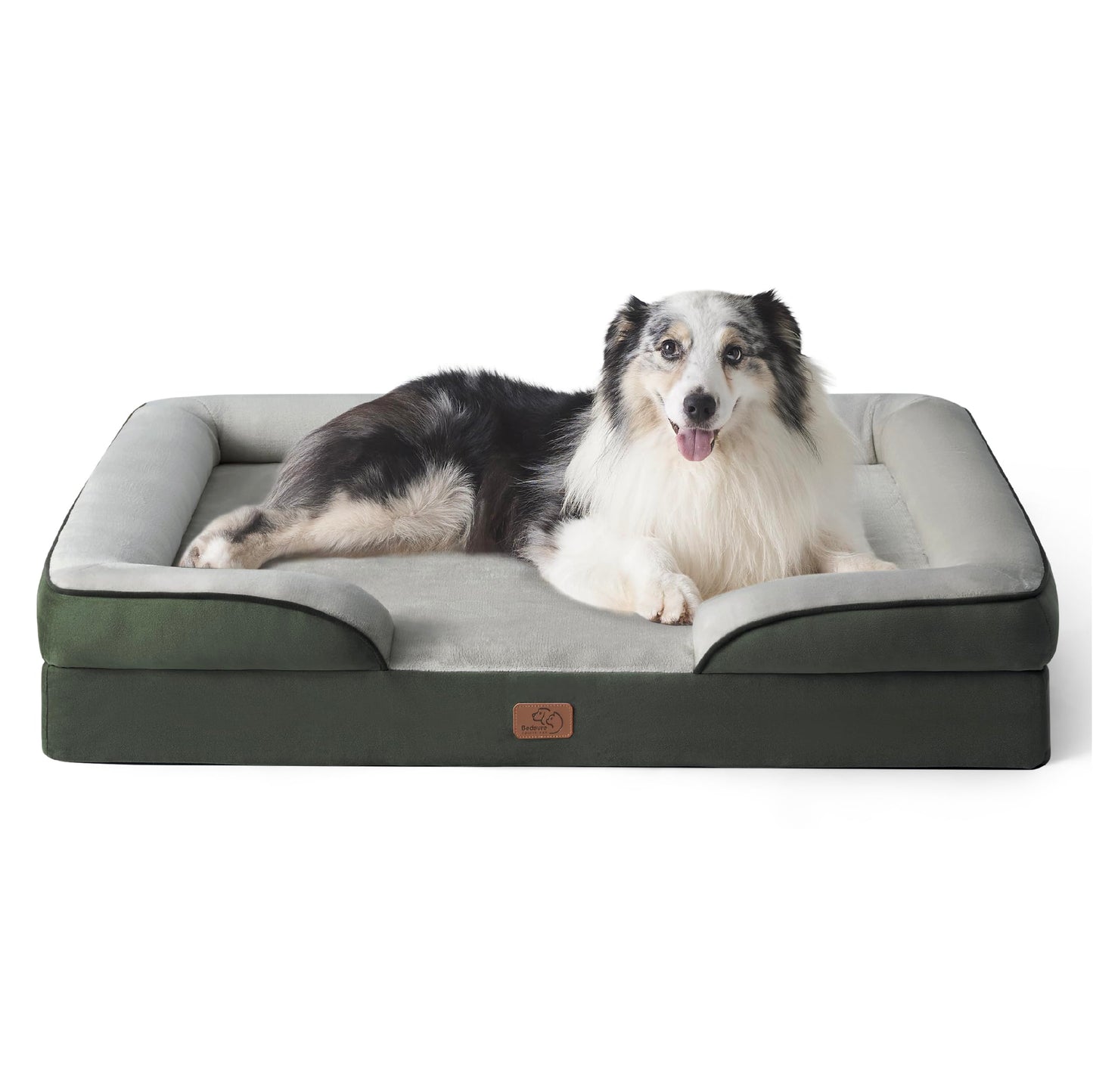 ComfyPaws Orthopedic Washable Dog Sofa - Large, Grey