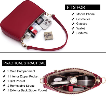 Retro Vegan Leather Shoulder Bag - Handbags Specialist Headquarter