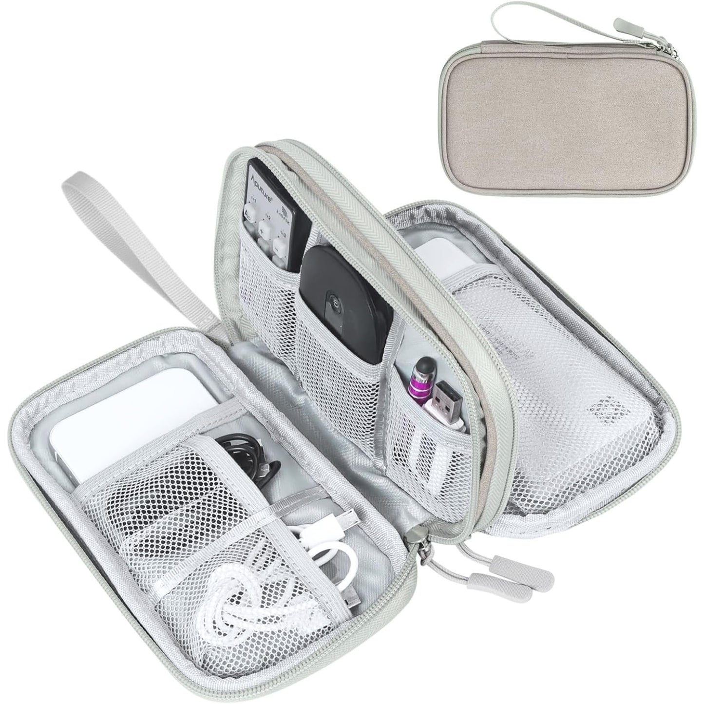 FYY All-in-One Travel Cable Organizer Pouch