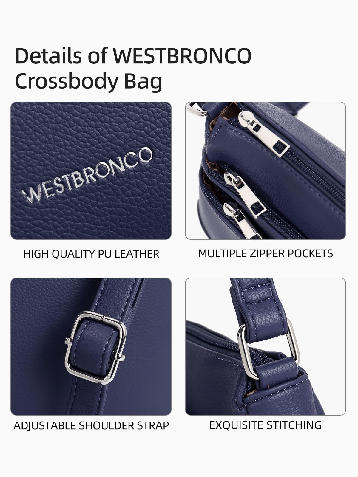 WestBronco ZipSatchel: Women's Medium Crossbody Bag
