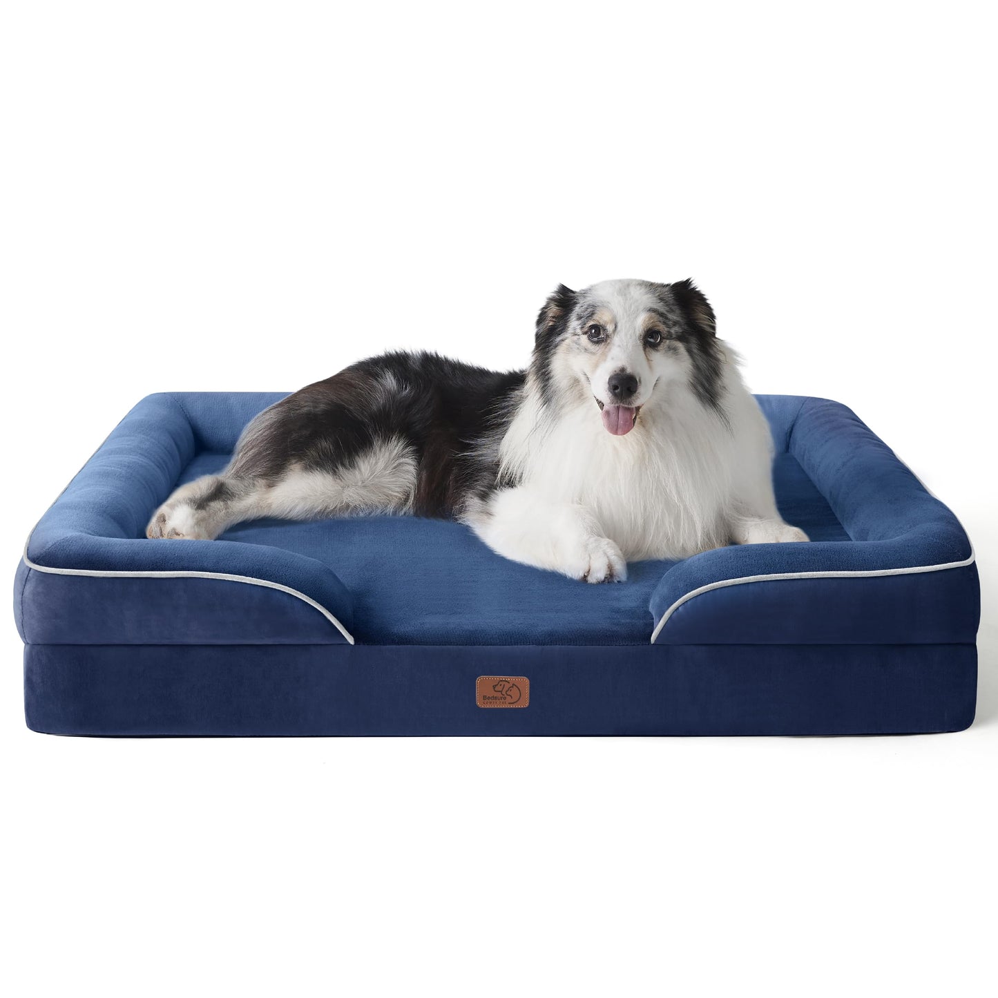 ComfyPaws Orthopedic Washable Dog Sofa - Large, Grey