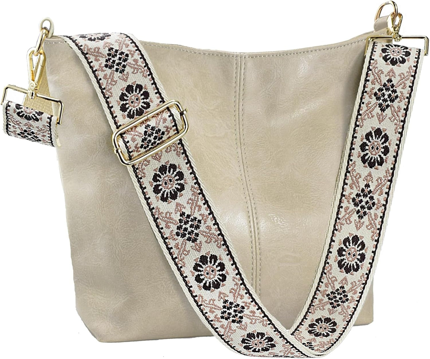 ChicHobo Vegan Leather Crossbody Bag with Strap